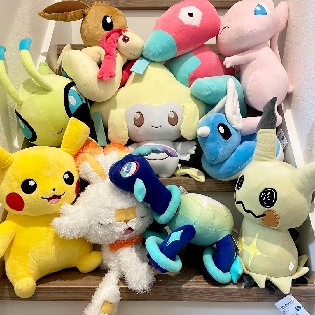 【新品・タグ付き】ポケモン ぬいぐるみ まとめ売り 11体