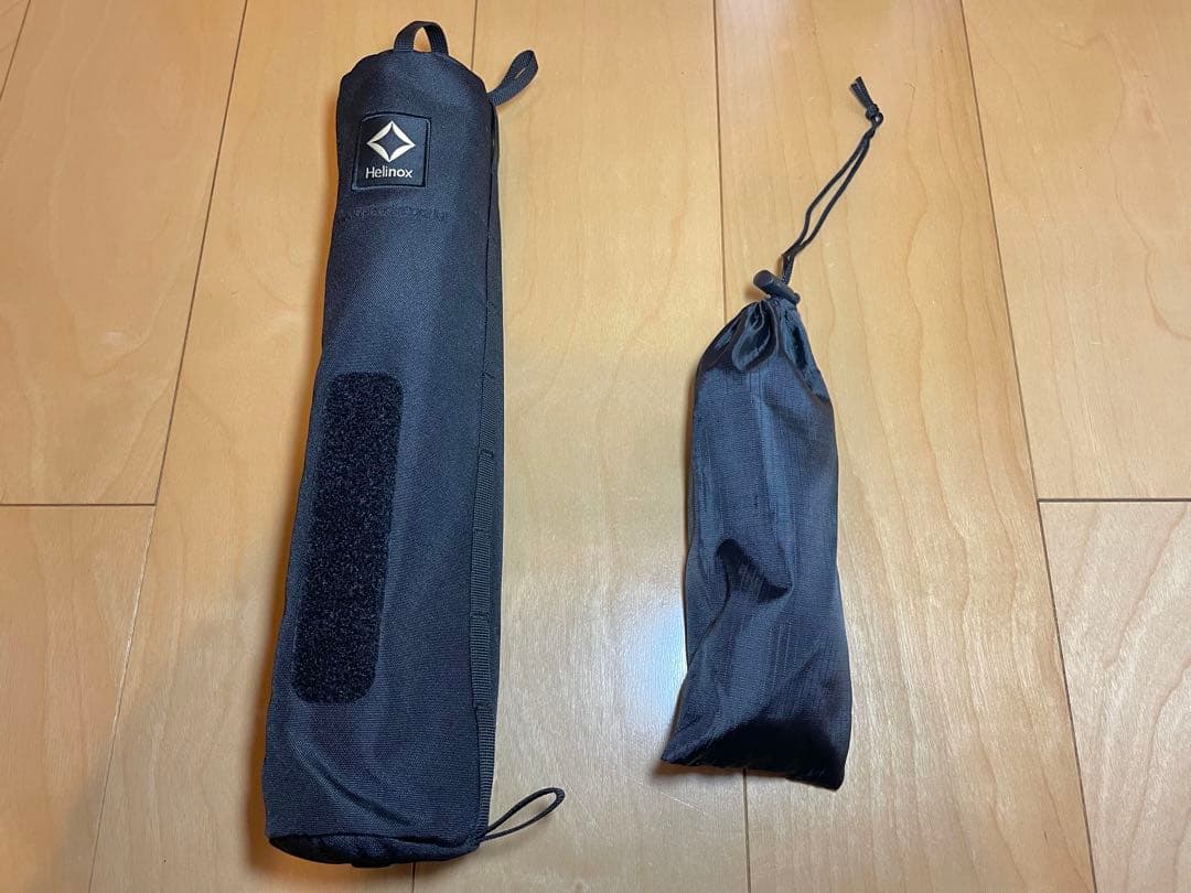 ヘリノックス　スピードスツールM　ブラック　脚カバー付