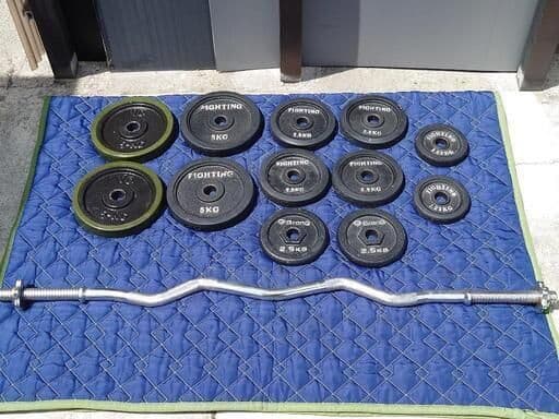 【引取り限定】バーベルセット