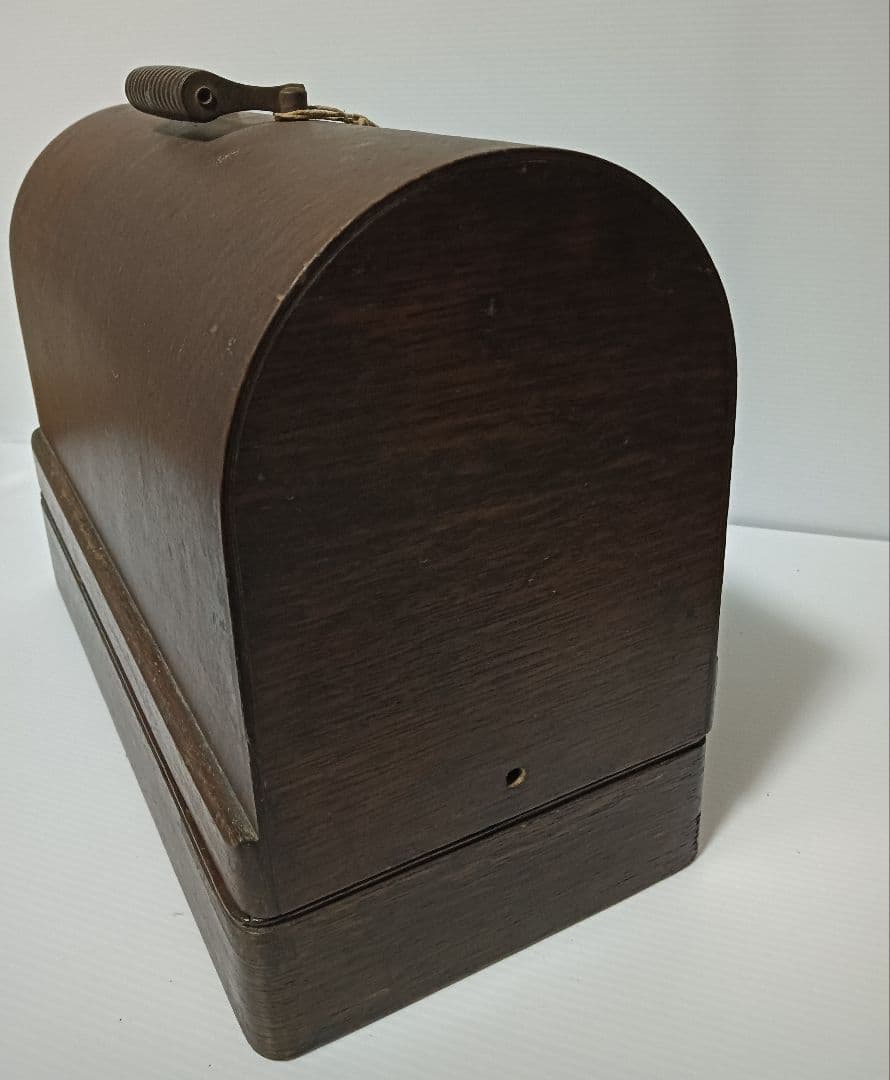 m*k様 アンティーク　SINGER 　手回しミシン　 　木製ケース付き