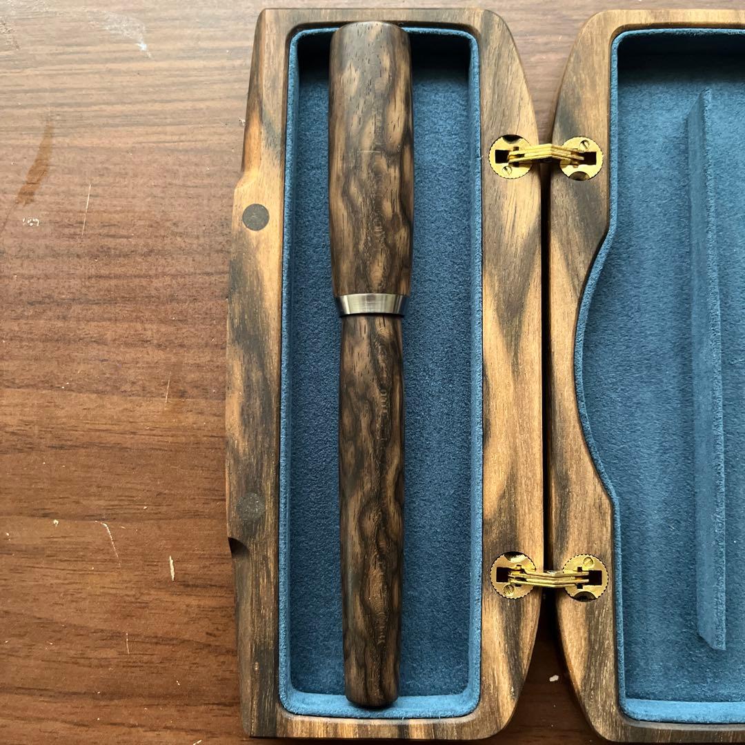 工房楔 黒柿孔雀杢 クローズドエンド楔 コンプロット デューエ