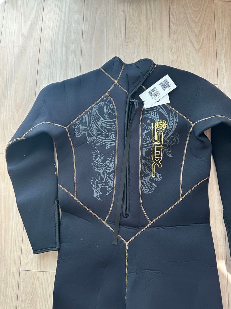 未使用タグ付き☆ フルウェットスーツ5mmサーフィン裏起毛 メンズ2ＸＬ