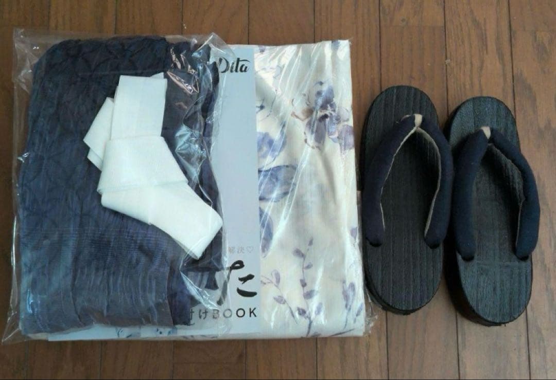 Dita　浴衣セット　水彩の明鏡しらべ