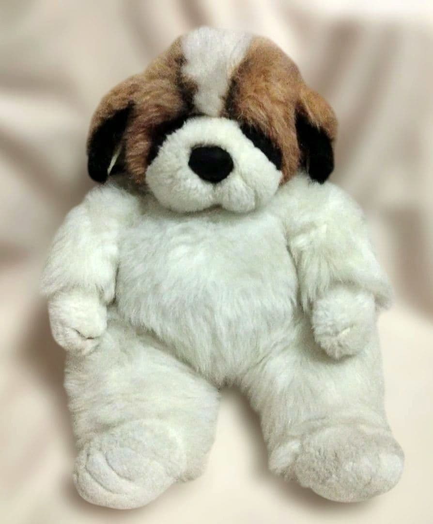 オリエンタルトーイ　セントバーナードぬいぐるみ　大(全長約45cm)