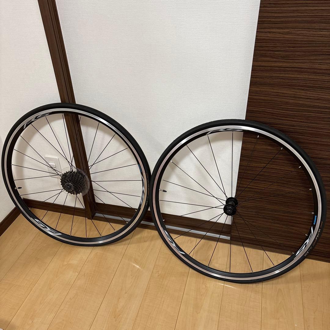 Shimano WH-RS100前後セット　105スプロケット