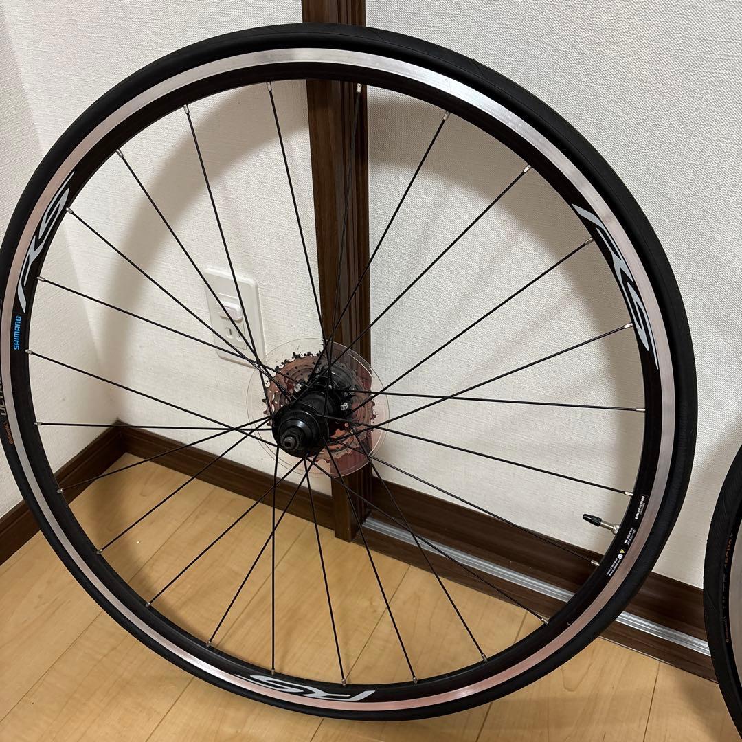 Shimano WH-RS100前後セット　105スプロケット