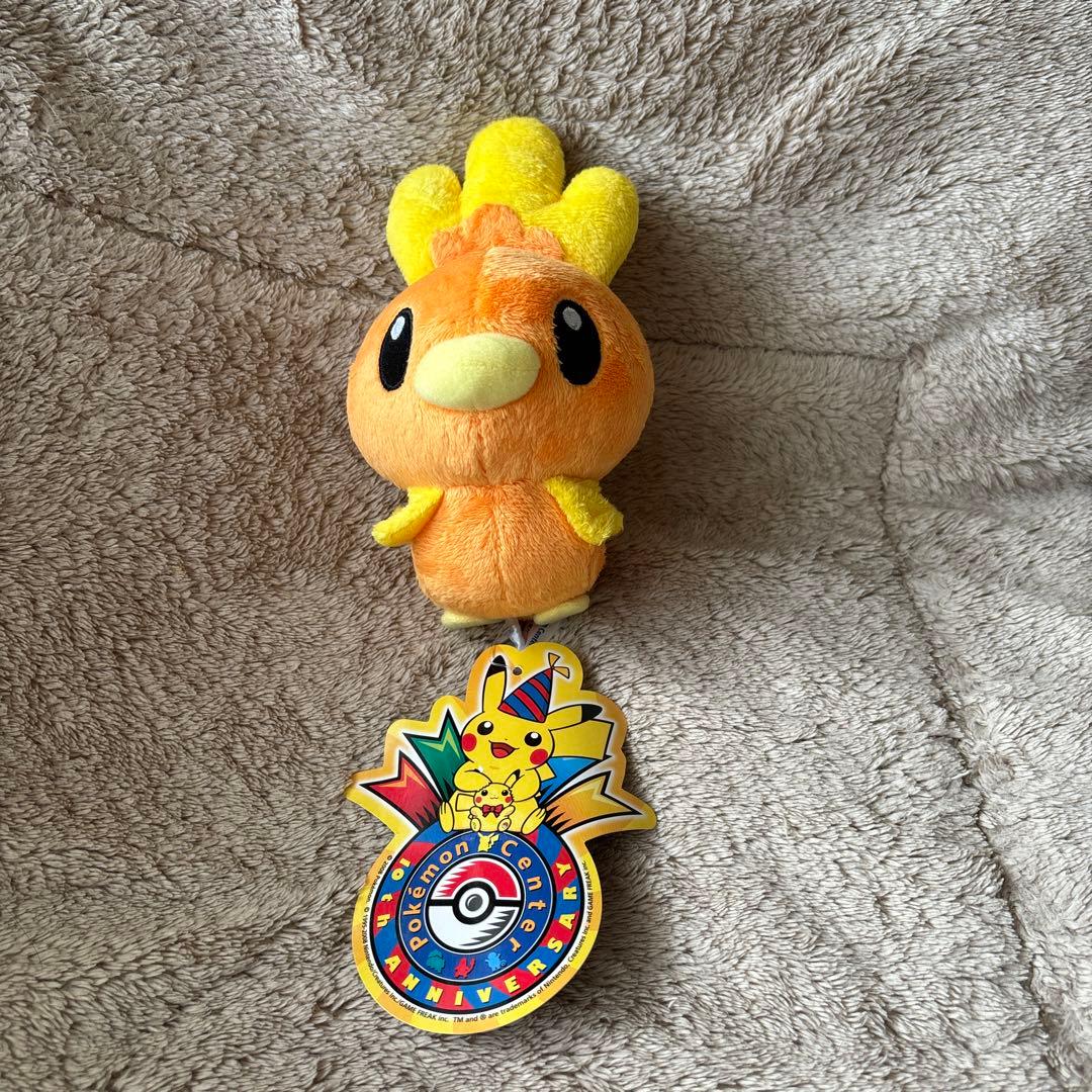 ポケモンセンター アニバーサリーアチャモぬいぐるみ 2008年製レア