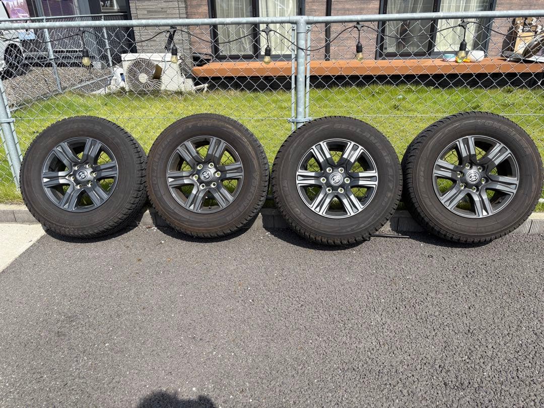 ハイラックス 純正　ホイールセット　265/65r17