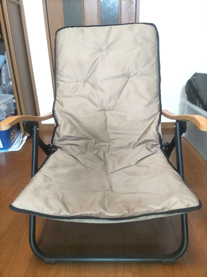 Ulaki スタンダード ローキャンピングチェア サンド