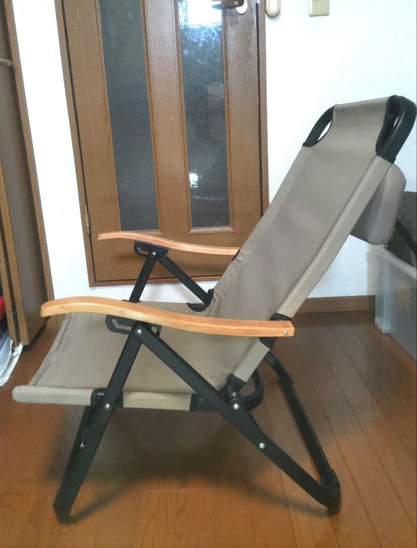 Ulaki スタンダード ローキャンピングチェア サンド