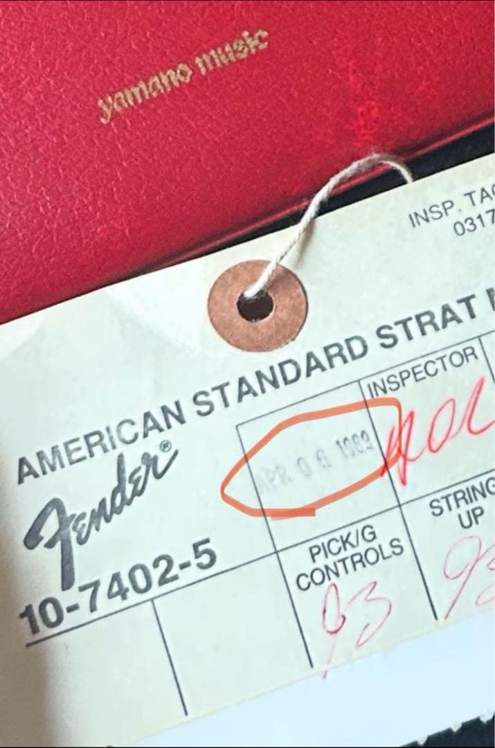 Fender USA ストラトキャスター1989年製／アメスタ