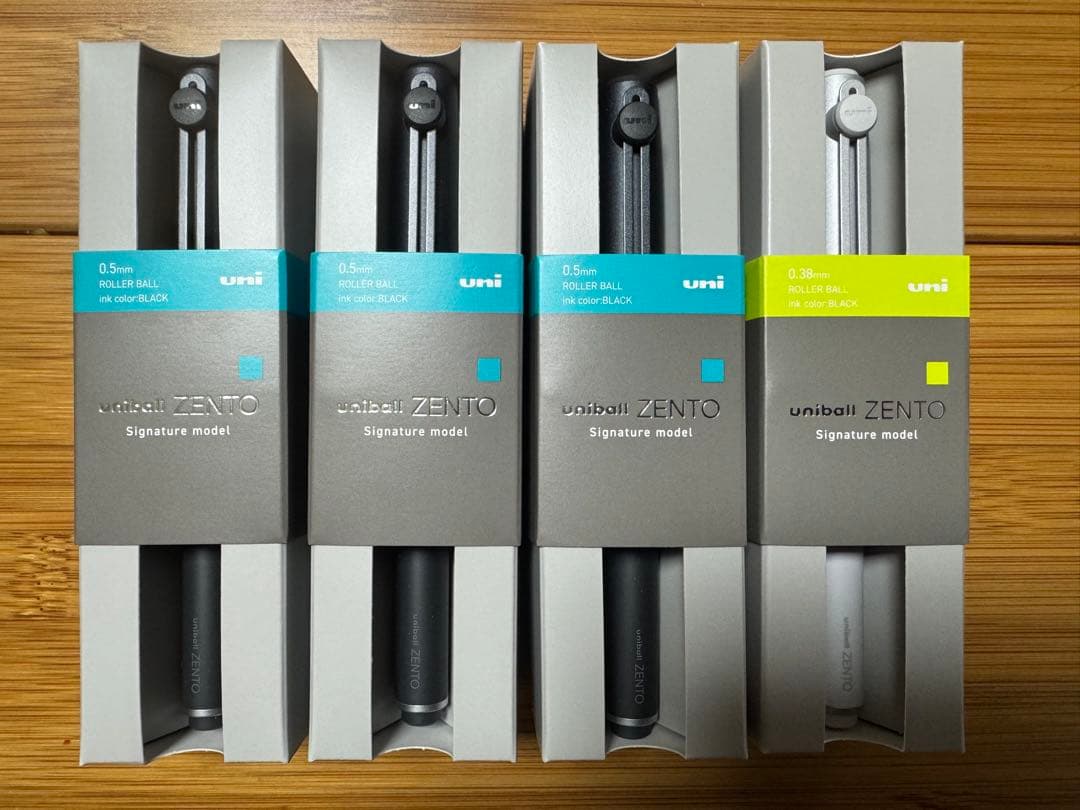 uniball ZENTO Signature modelシグニチャーモデル