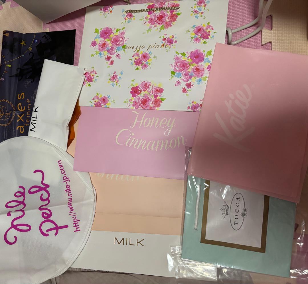 ショップ袋ショッパーまとめ売りベイビーアンジェリックプリティメタモルフォーゼ