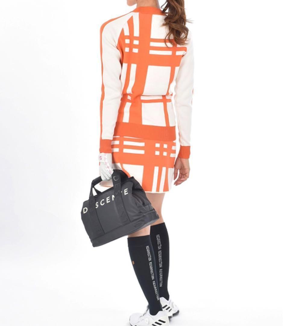 DESCENTE デサント ゴルフ セットアップ ニット スカート 上下セット