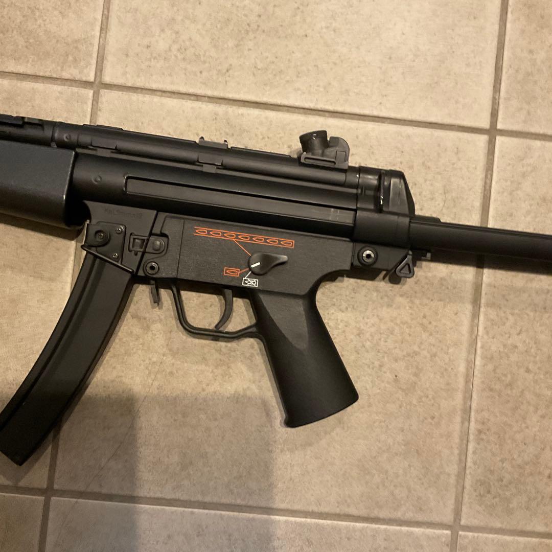良品92m/s東京マルイ純正電動ガンMP5A5HGオーバーホールメンテ済良品