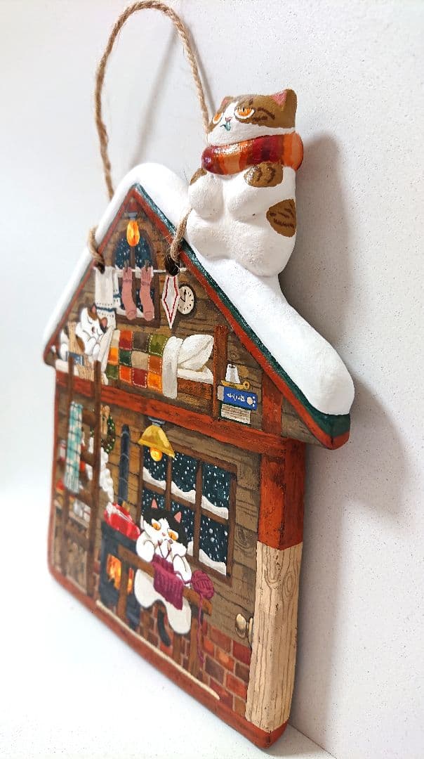 さむ〜い冬のお家時間　イラスト