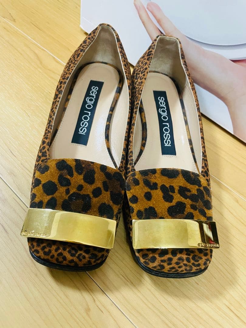 美品 セルジオロッシフラットシューズ