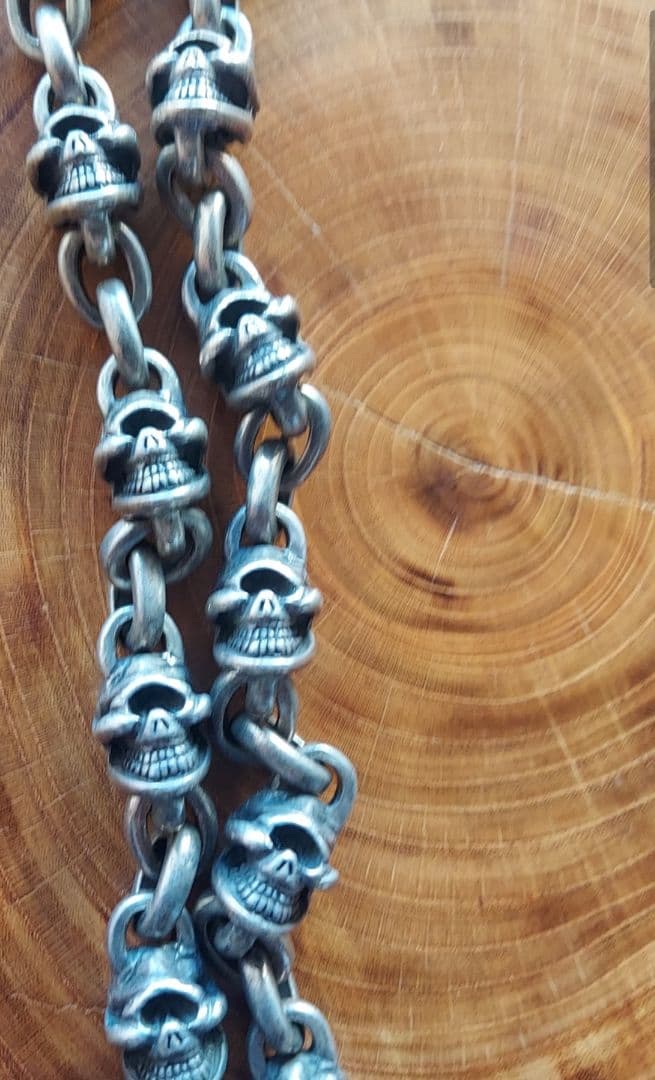 ストップライト stop light 17スカルウォレットチェーン