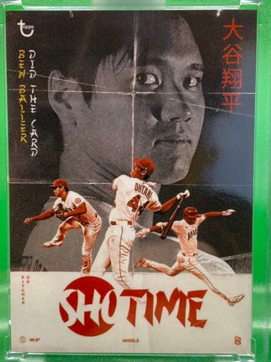 大谷翔平 『リアルニ刀流/ショータイム』ToppsProject70カード454