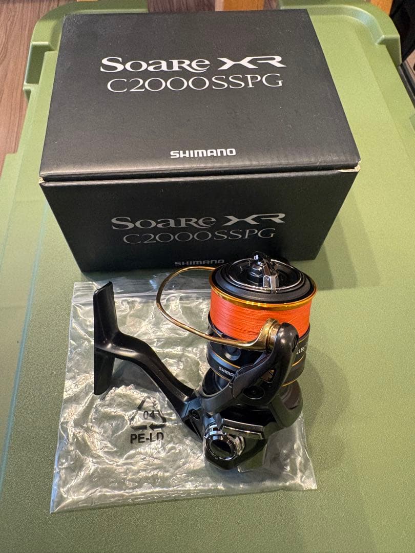 21 ソアレXR C2000SSPG シマノ（PE付未使用）