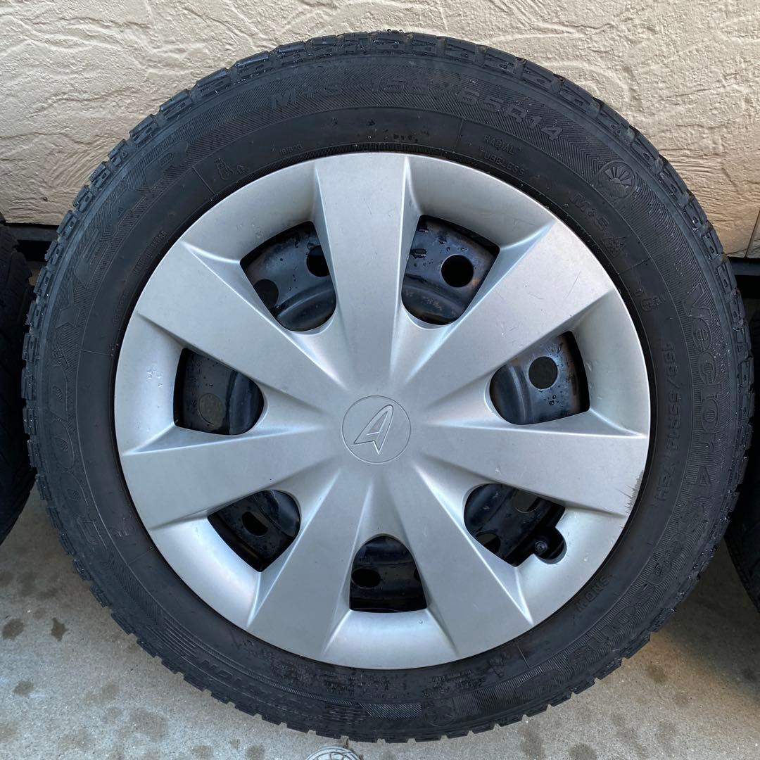 タント　ミライース　14インチ タイヤ・ホイールセットla600s la300s