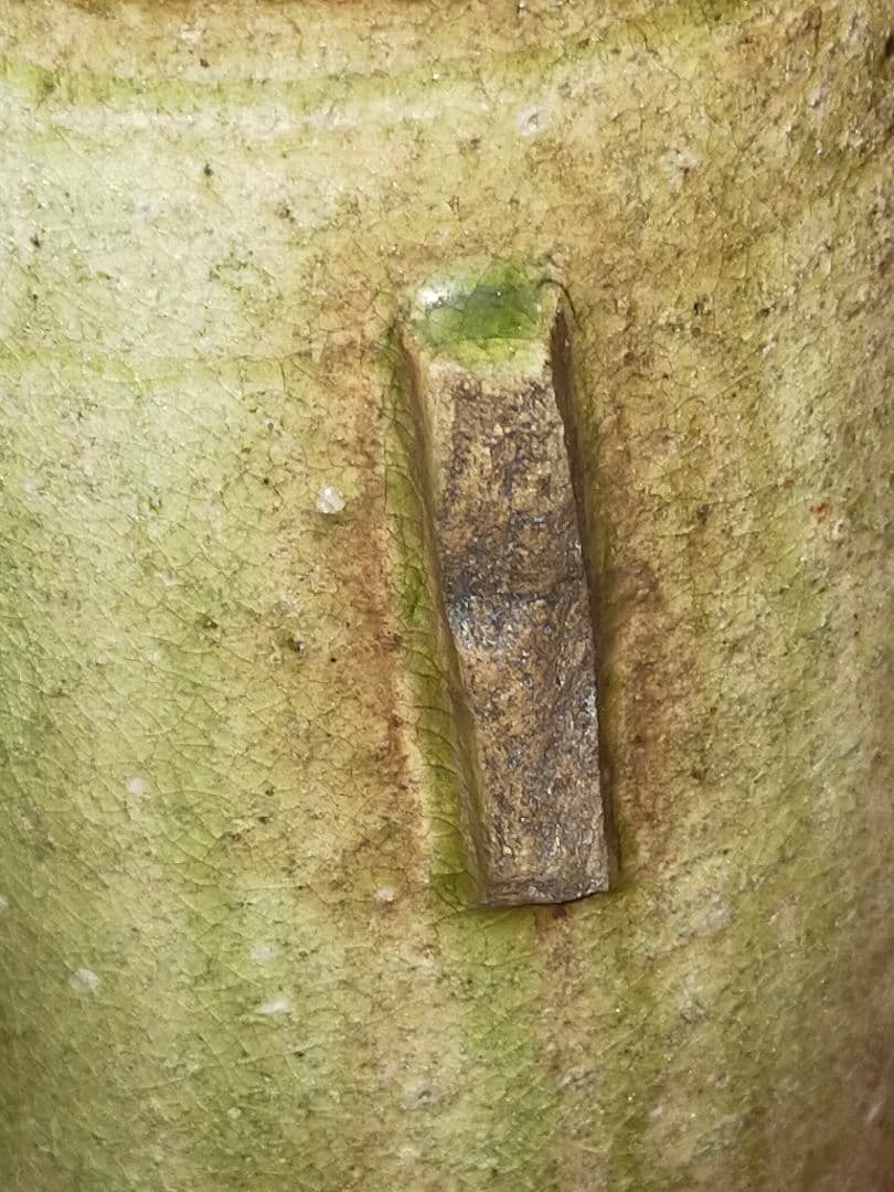 ♥古信楽　双耳　花瓶　信楽　古陶　骨董　古玩