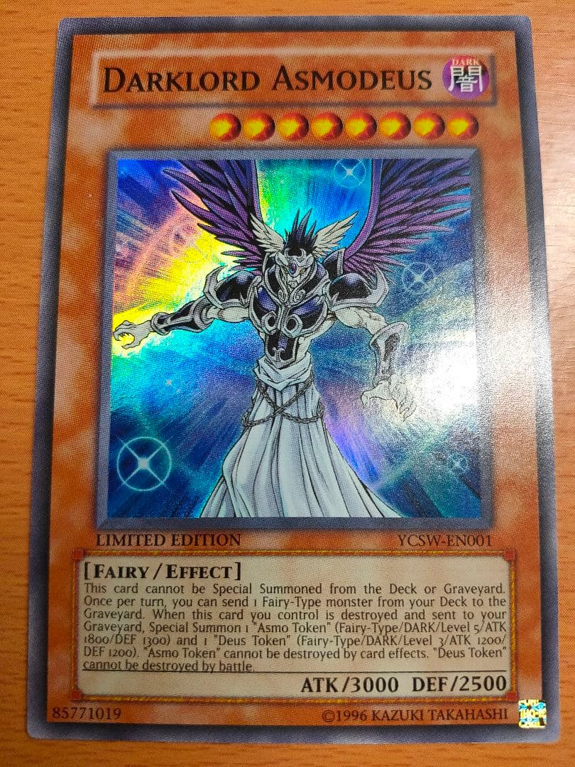 堕天使アスモディウス　スペルビア　エデアーラエ　英語　YCSW 3枚セット