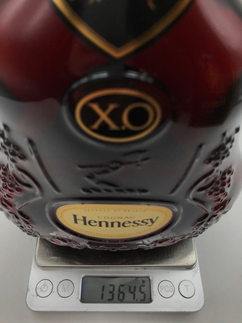504[未開栓]Hennessy ヘネシー X.O 金キャップ