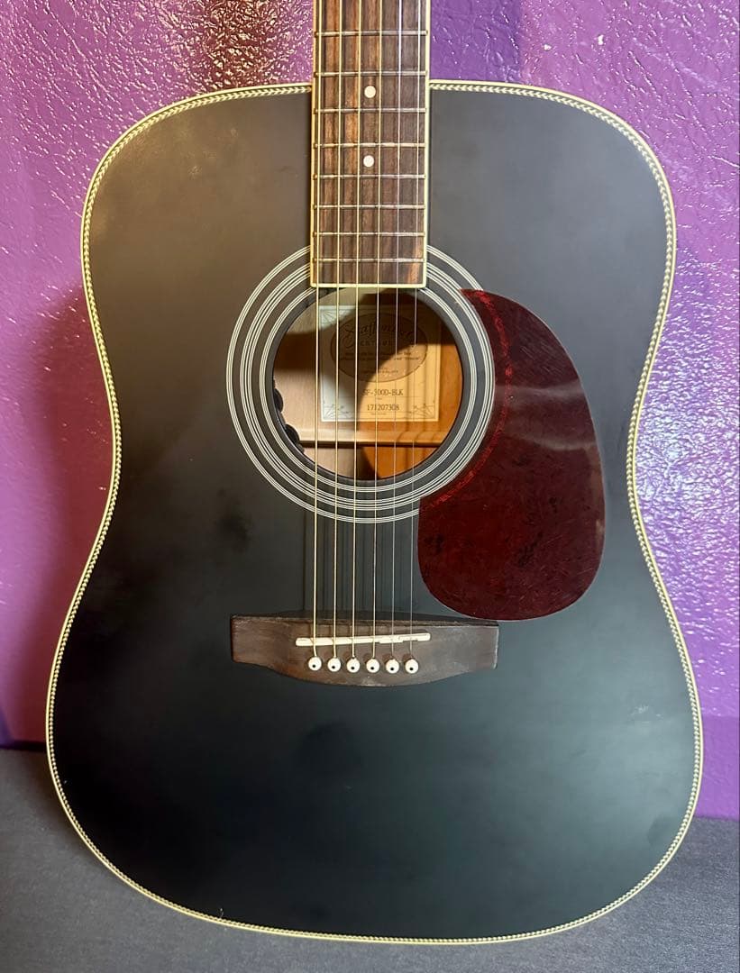 Stafford スタッフォード SF-300D-BLK エレアコギター