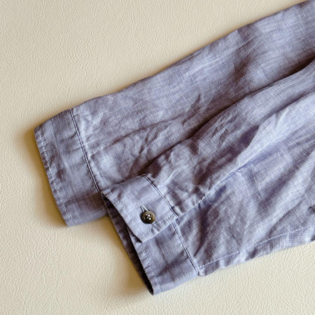 ICHI Antiquite's イチアンティークス ⿻ リネンギャザーブラウス