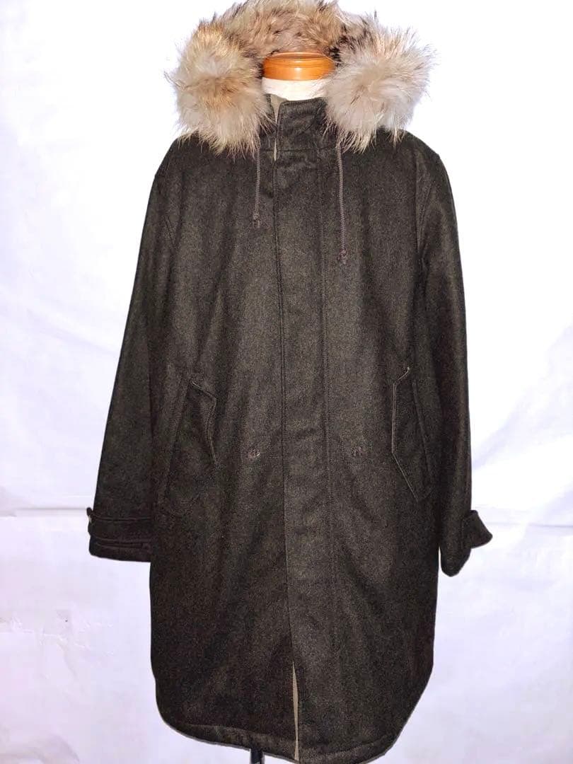 ポールスミス　カシミヤ混　ウールモッズコート　XLサイズ　美品