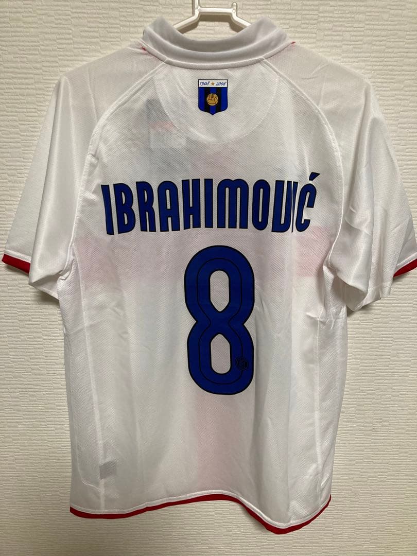 07-08 インテル100周年記念 イブラヒモビッチ ユニフォーム