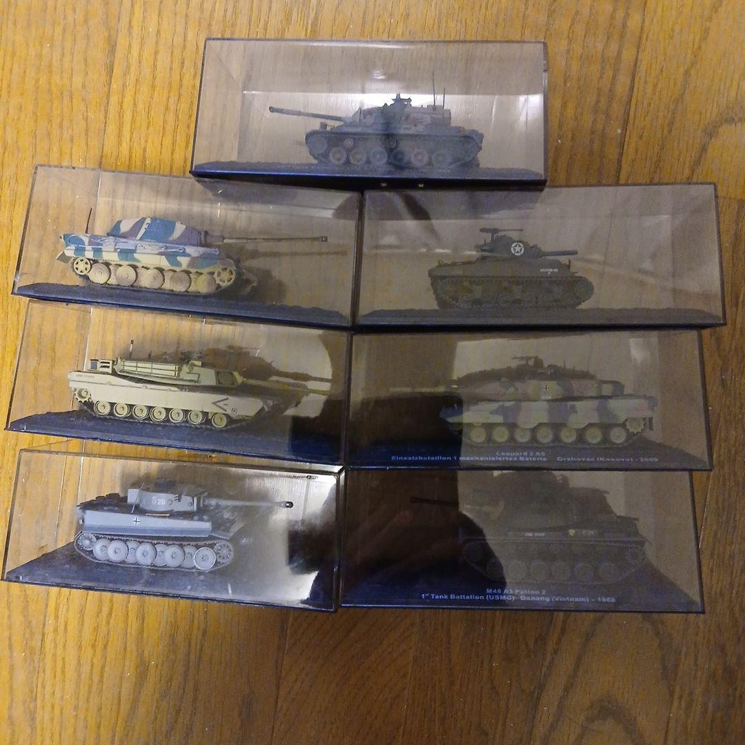 戦車フィギュアセット 6体