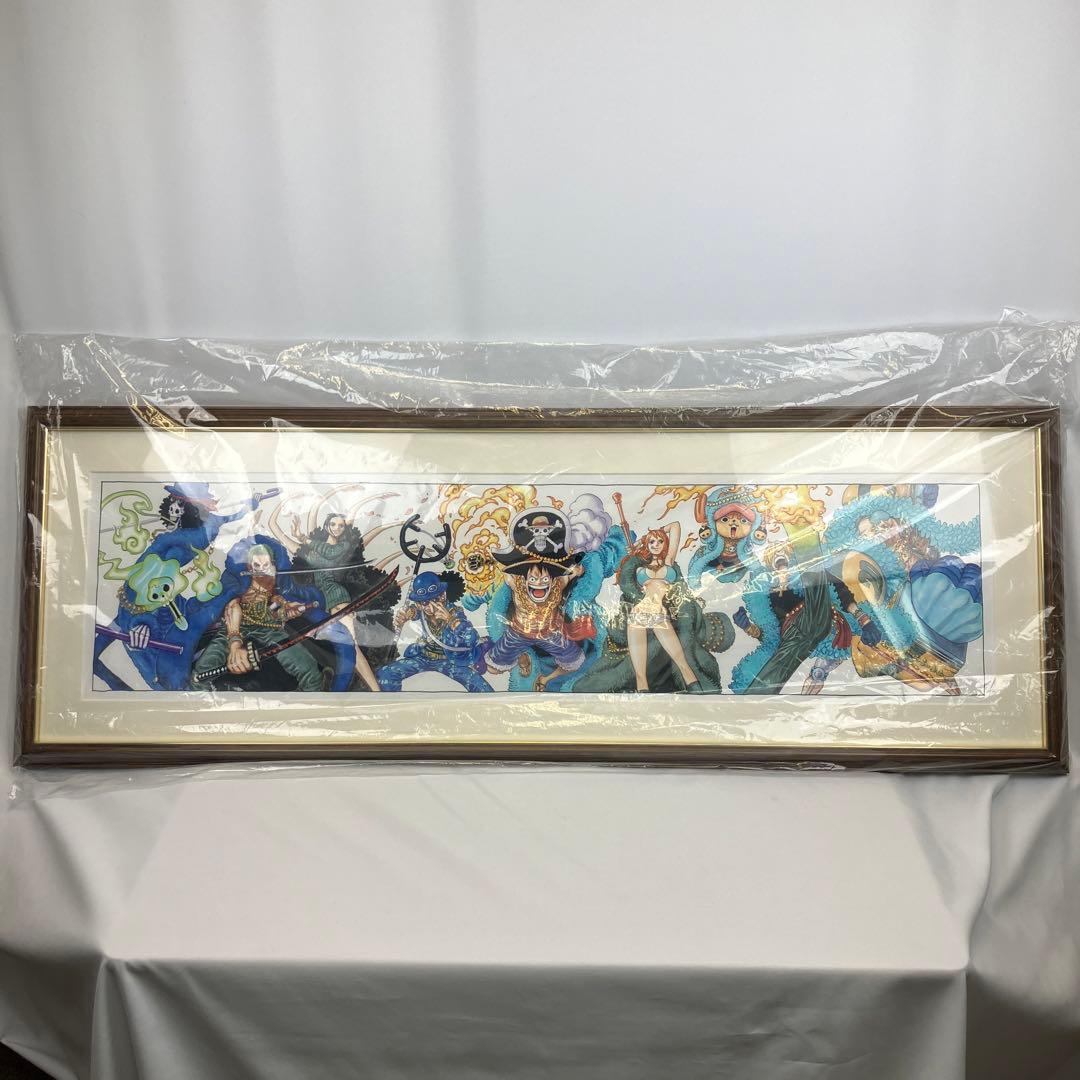 【包装袋未開封品・小キズあり】ワンピース 高級複製原画 20周年記念 迅速配送