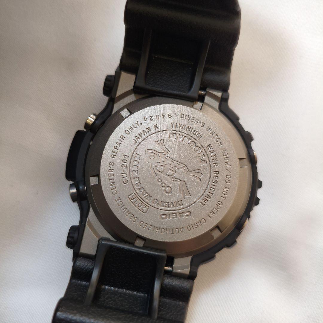 G-SHOCK GW-201NT フロッグマン カーボンパターン