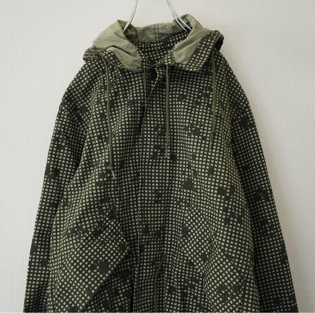 【美品】80s アメリカ軍　実物ナイトデザートカモパーカ　USA製