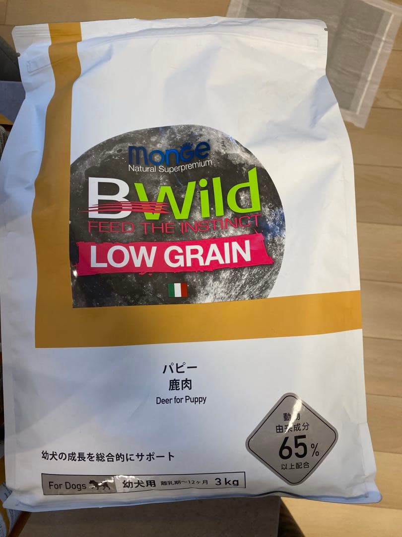 B-Wild LOW GRAIN 鹿肉 ドッグフード 3kg 800g
