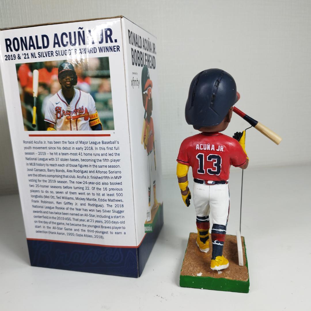 ロナルド アクーニャ ジュニア Jr ボブルヘッド 首振り人形 Ron IZ7q