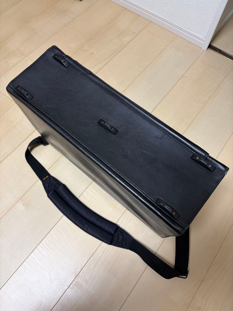 モンブラン マイスターシュテュック レザー アタッシュケース ロック付