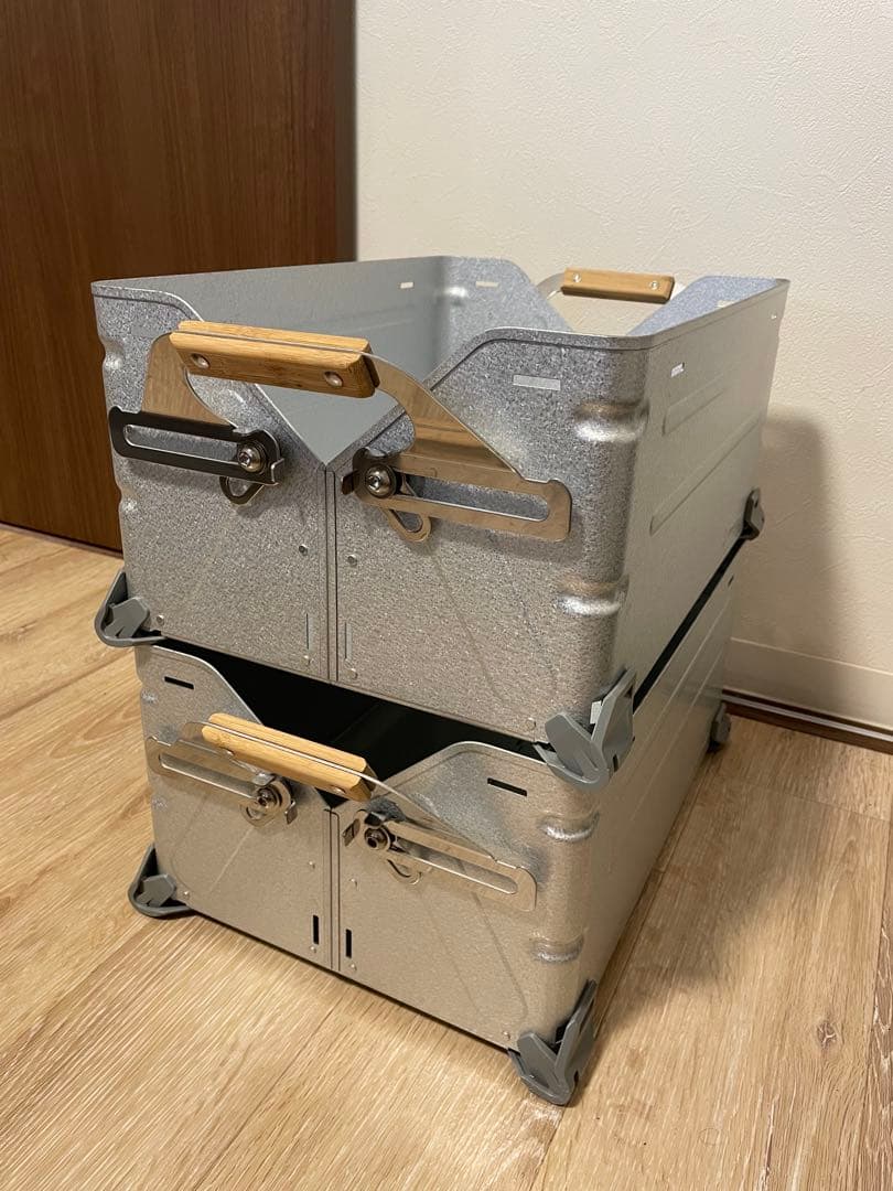 シェルフコンテナ 25 スノーピーク　シェルコン　2個セット　UG-025G