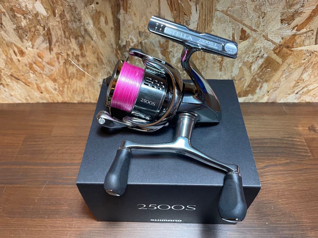 マ*サ様 ステラ 2500S シマノ純正ダブルハンドル DH エギヴァンキッシュ