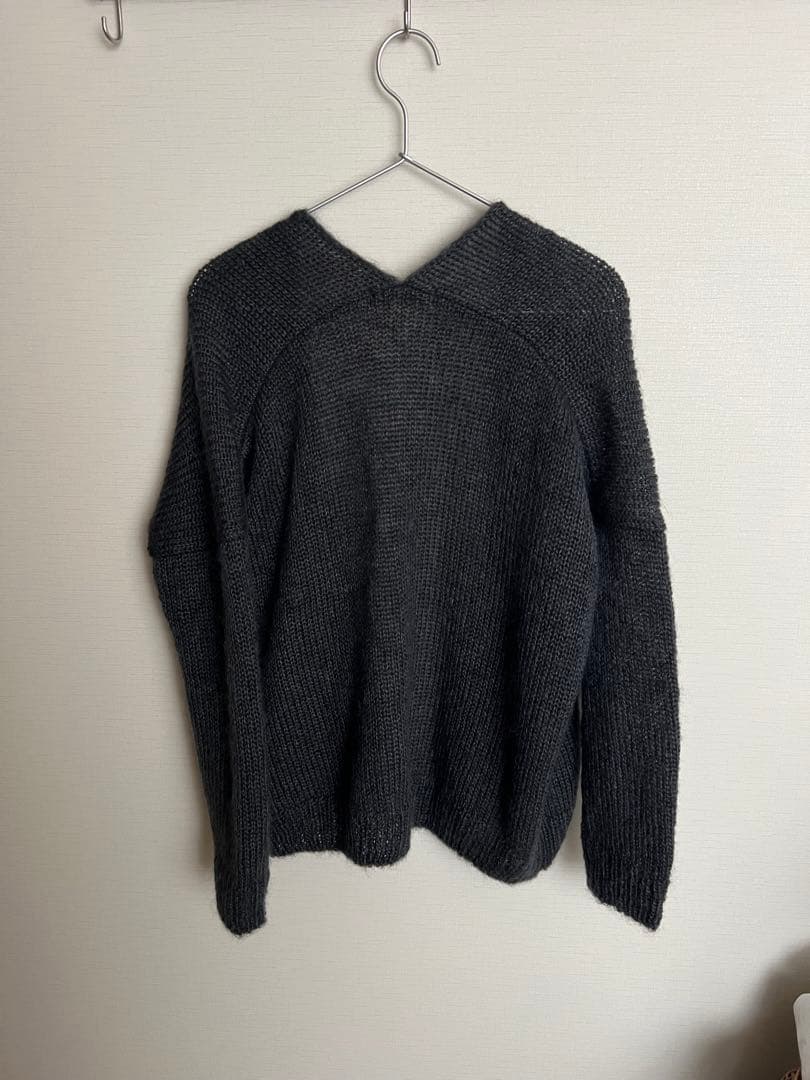 【美品】evameva / モヘア シルク カーディガン