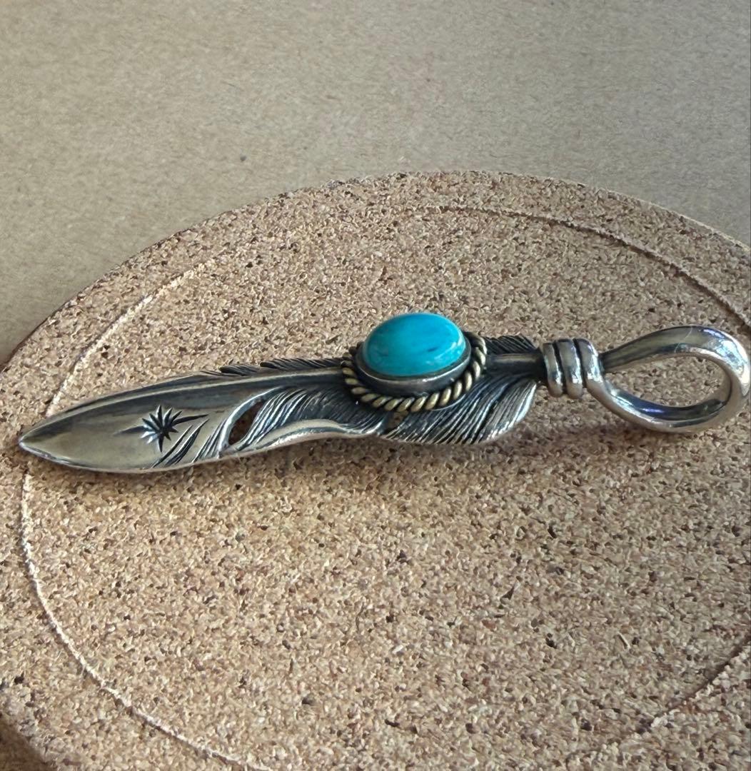 本日まで価格プロフ【超メル市特価格 】 SAADフェザーターコイズ　トップ