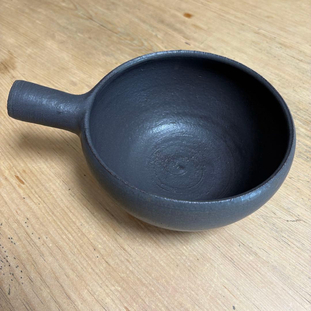 正島克哉 片手土鍋 中　黒　器 うつわ　作家