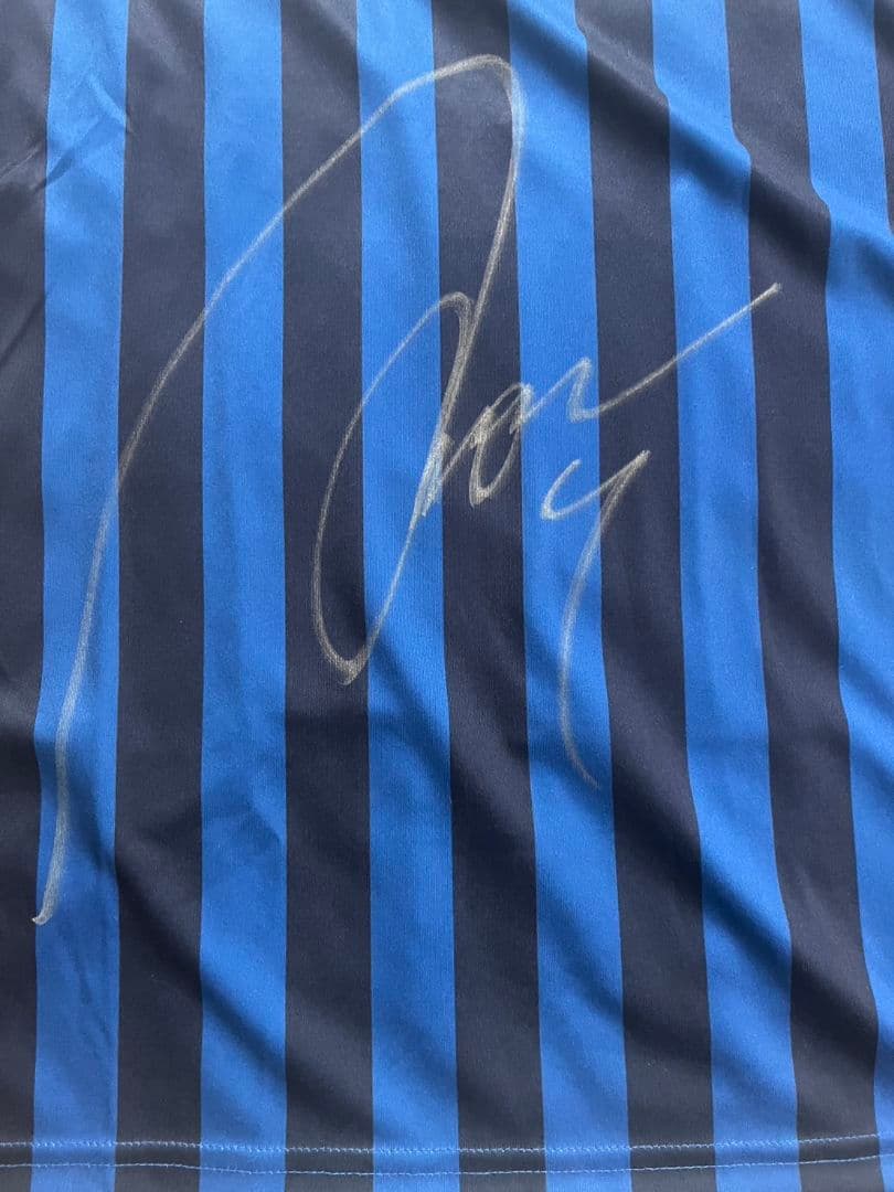 地球釣り 町田ゼルビア 藤尾サイン入りユニフォーム正規品 証明書付き