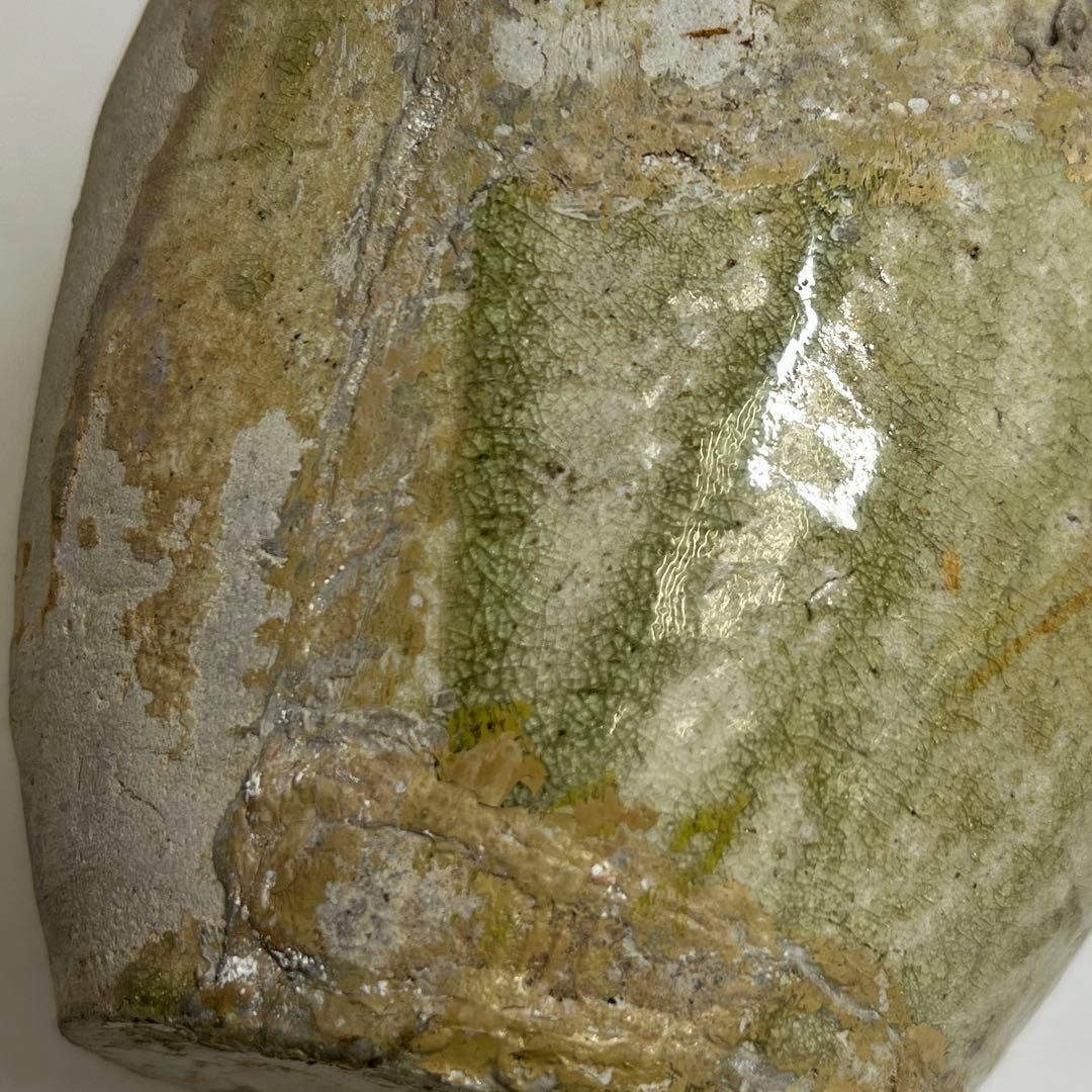 平安鎌倉時代 古瀬戸 水注 高さ21cm 東キ8-0212☆2F