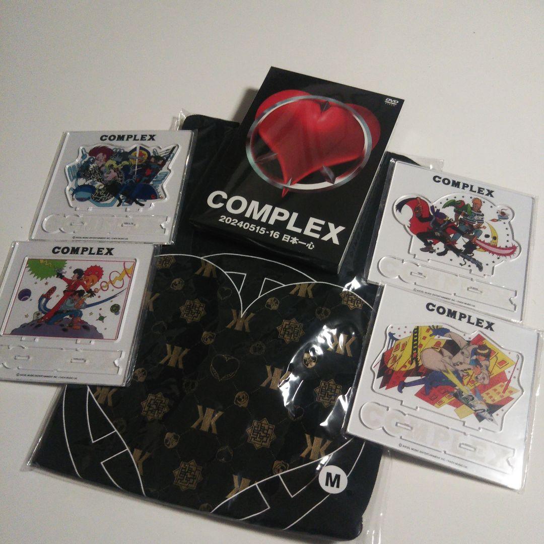 【新品未開封】COMPLEX DVD・Tシャツ・アクリルスタンド4種