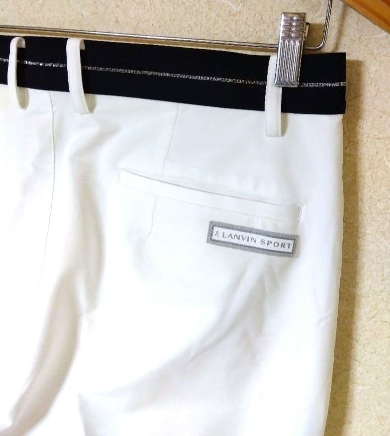 ランバンスポール　ゴルフパンツ　メンズ　ゴルフウェア　M　LANVIN　GOLF