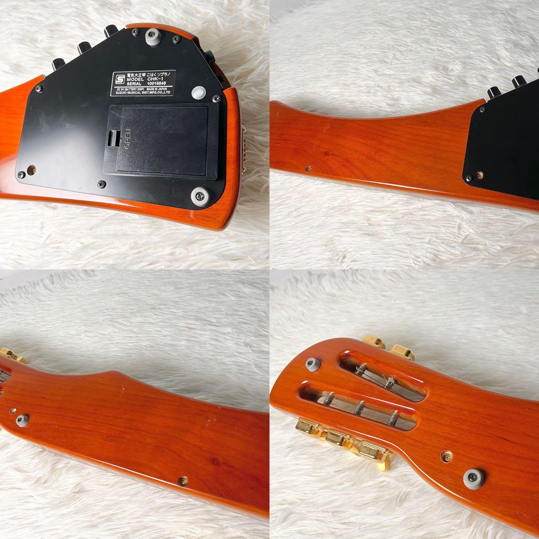 【良品】SUZUKI 電気大正琴 こはく ソプラノ CHK-1 動作確認済み