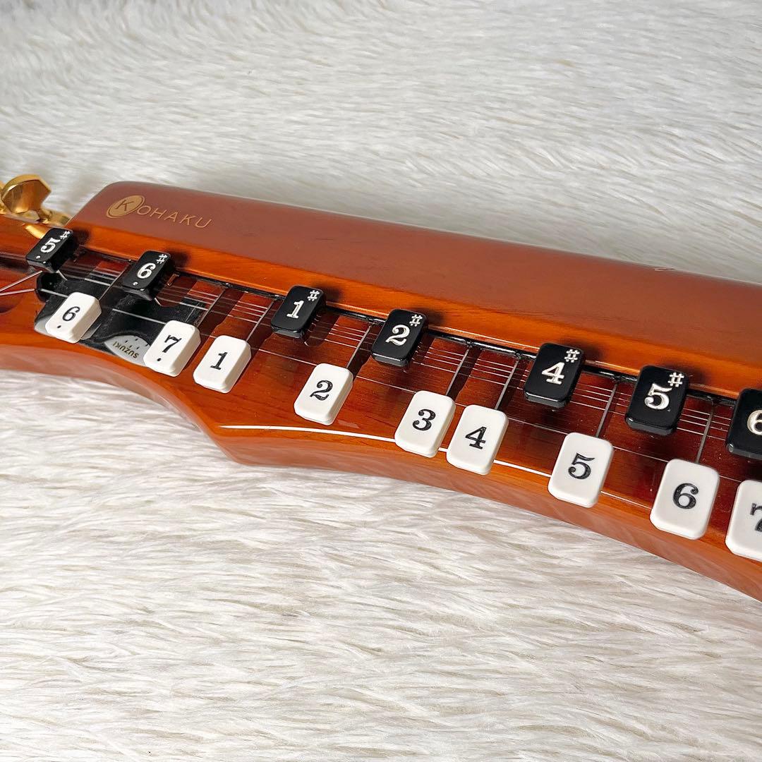 【良品】SUZUKI 電気大正琴 こはく ソプラノ CHK-1 動作確認済み